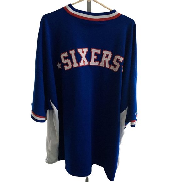 Majestic Hardwood Classics Sixers 76ers Philly - Picture 5 of 12